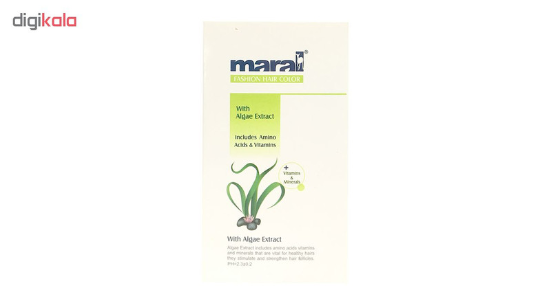 شامپو رنگ موی مارال مدل Algae Extract حجم 80 میلی لیتر شامپو رنگ موی مارال مدل Algae Extract حجم 80 میلی لیتر