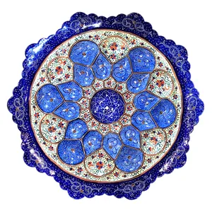 بشقاب مسی میناکاری کد 11-10002