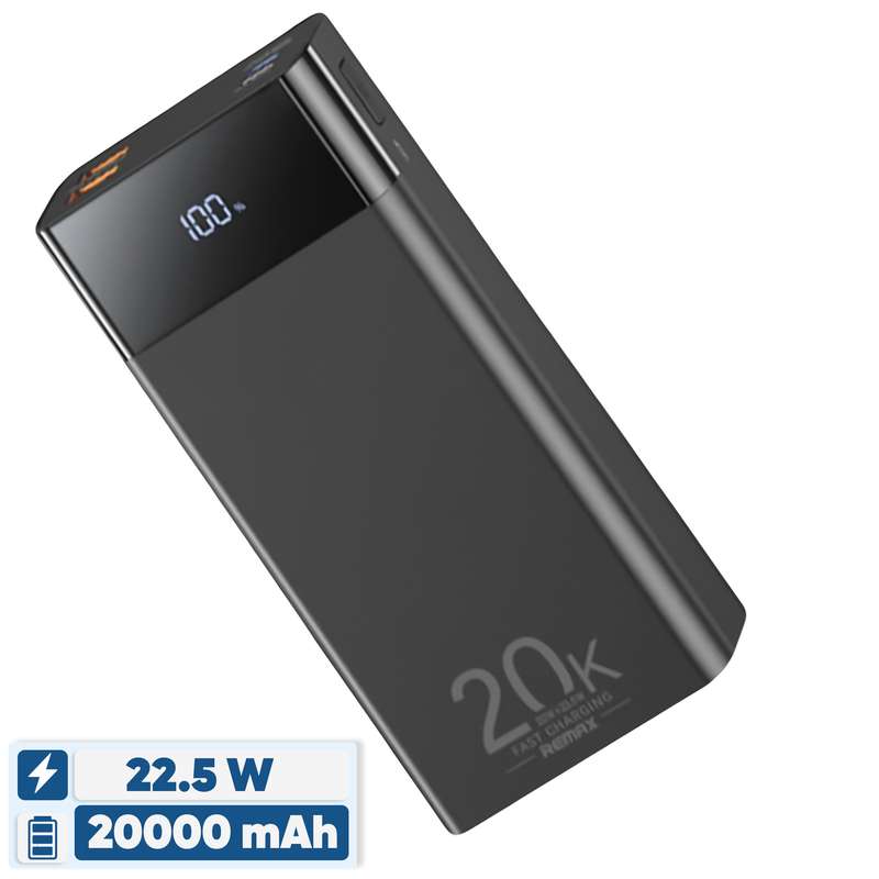 پاوربانک ریمکس 20000 میلی‌آمپر