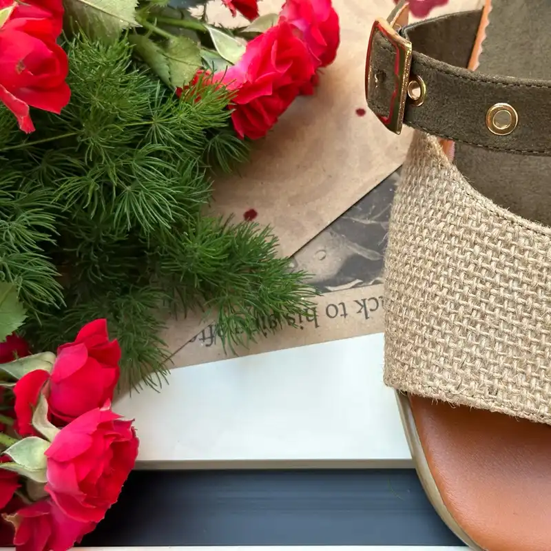 صندل زنانه نیکتا مدل ترمه