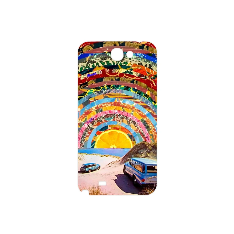 برچسب پوششی ماهوت مدل Collage of Orange Sky مناسب برای گوشی موبایل سامسونگ Galaxy Note 2
