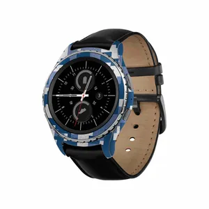 برچسب ماهوت طرح Army_Snow_Pixel مناسب برای ساعت هوشمند سامسونگ Galaxy Gear S2 Classic