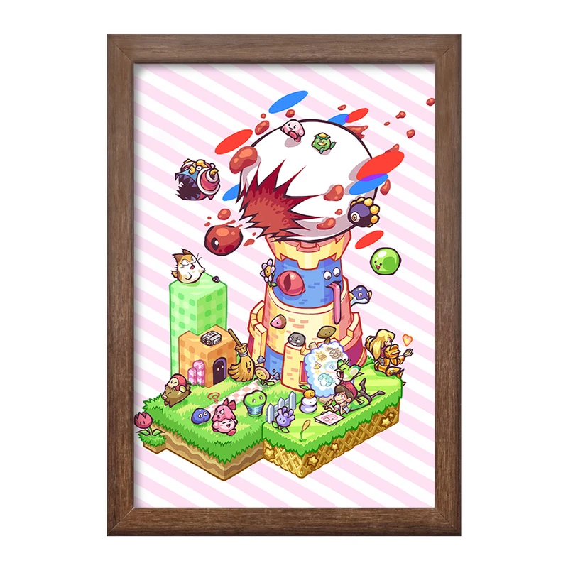 تابلو خندالو طرح بازی متروید (Metroid) کد 35636