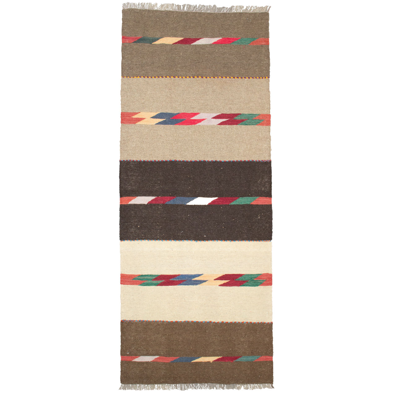 گلیم دستباف یک و نیم متری کد 36215