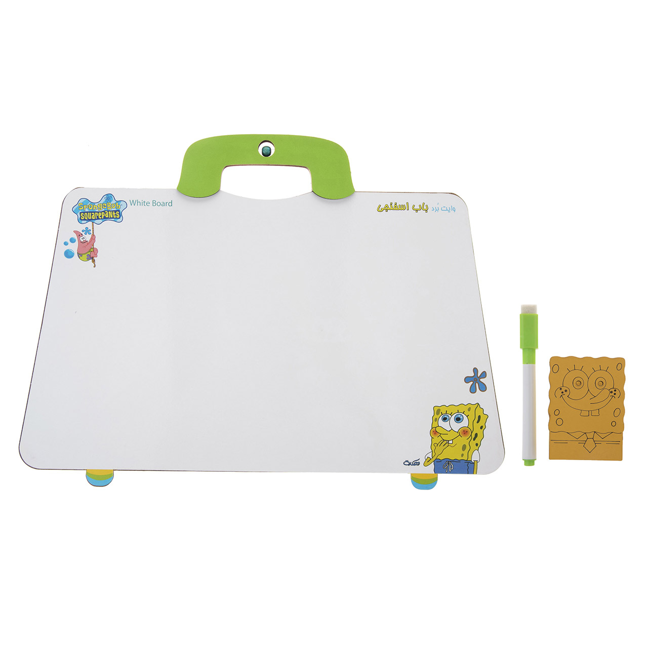 تخته وایت برد مدل Bob Sponge سایز 45 × 32 سانتی متر
