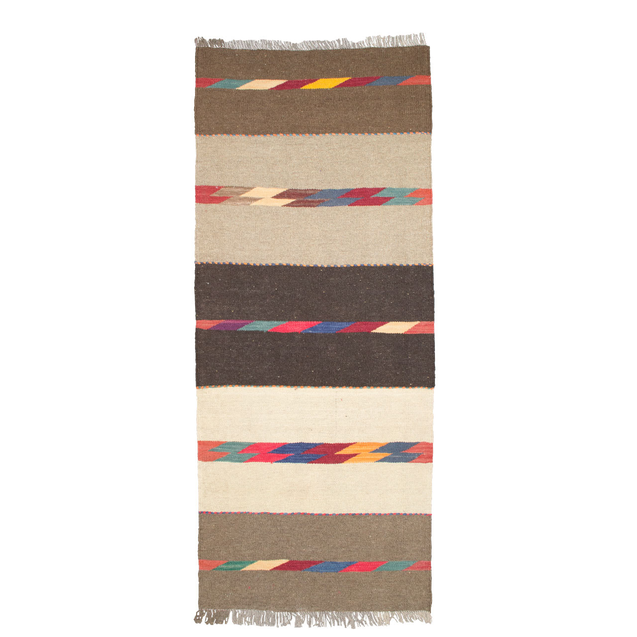 گلیم دستباف یک و نیم متری کد 36216