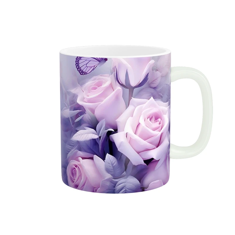 ماگ پاد آفرین طرح گل کد 8