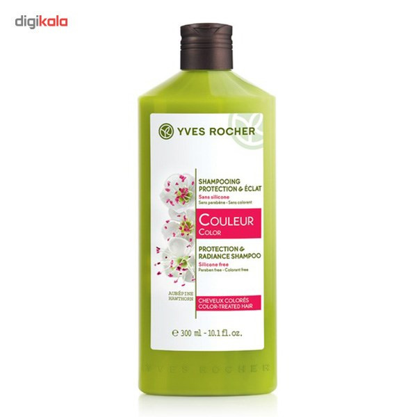شامپو تثبیت کننده رنگ مو ایو روشه مدل Color-Protection And Radiance حجم 300 میلی لیتر شامپو تثبیت کننده رنگ مو ایو روشه مدل Color-Protection And Radiance حجم 300 میلی لیتر