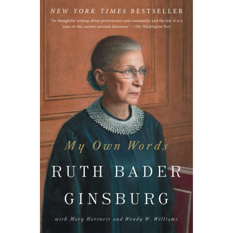 کتاب My Own Words اثر Ruth Bader Ginsburg and Mary Hartnett انتشارات Simon & Schuster, Inc