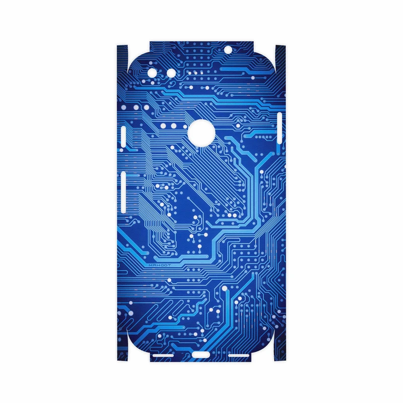 برچسب پوششی ماهوت مدل Blue Printed Circuit Board-FullSkin مناسب برای گوشی موبایل گوگل Pixel