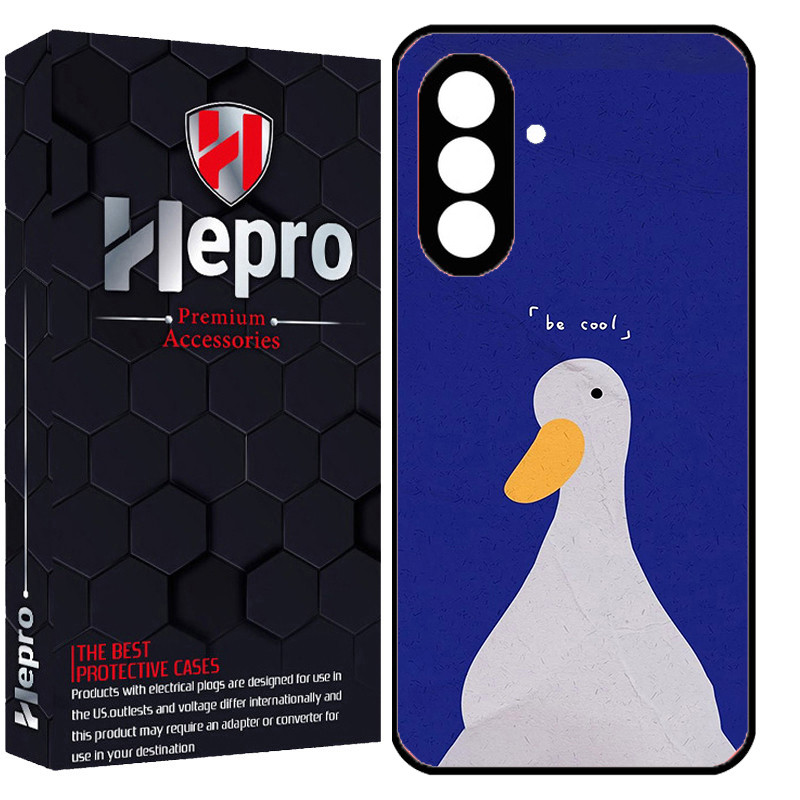 کاور هپرو طرح اردک کد Dimo-563 مناسب برای گوشی موبایل سامسونگ Galaxy S24 FE