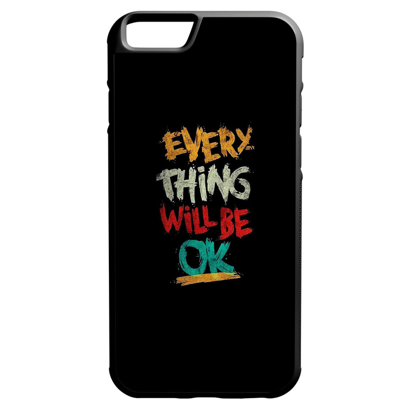 کاور طرح every thing will be ok مدل 0204 مناسب برای گوشی موبایل اپل iphone 7/8