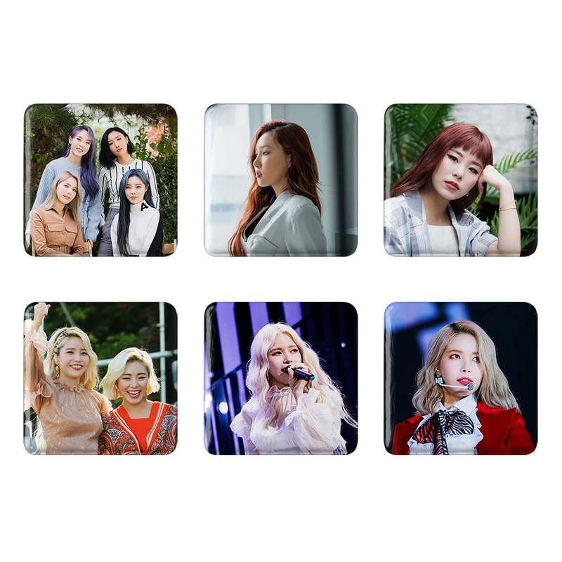 مگنت خندالو مدل گروه مامامو Mamamoo کد 485B مجموعه 6 عددی
