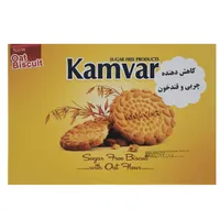 بیسکویت جو بدون قند کامور - 500 گرم