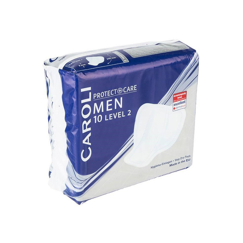 پد بی اختیاری ادرار مردانه کرولی caroli مدل 01 بسته 10 عددی