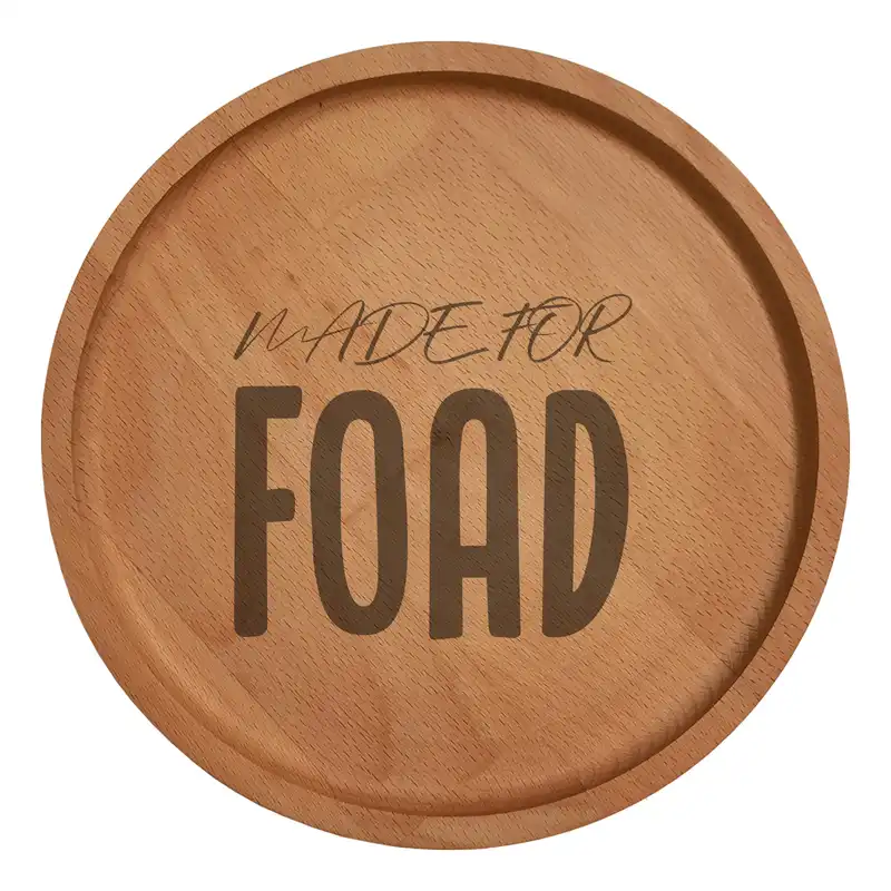 بشقاب چوبی مدل فواد