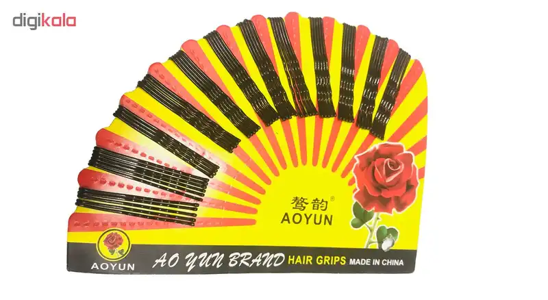 سنجاق مو ایون مدل HG بسته 60 عددی تک سایز