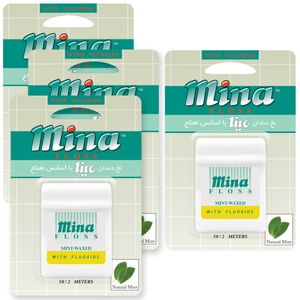 نقد و بررسی نخ دندان مینا مدل Mint بسته 4 عددی توسط خریداران