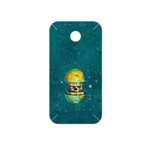 MAHOOT Collage of Earth Face Cover Sticker for Huawei Ascend Y330