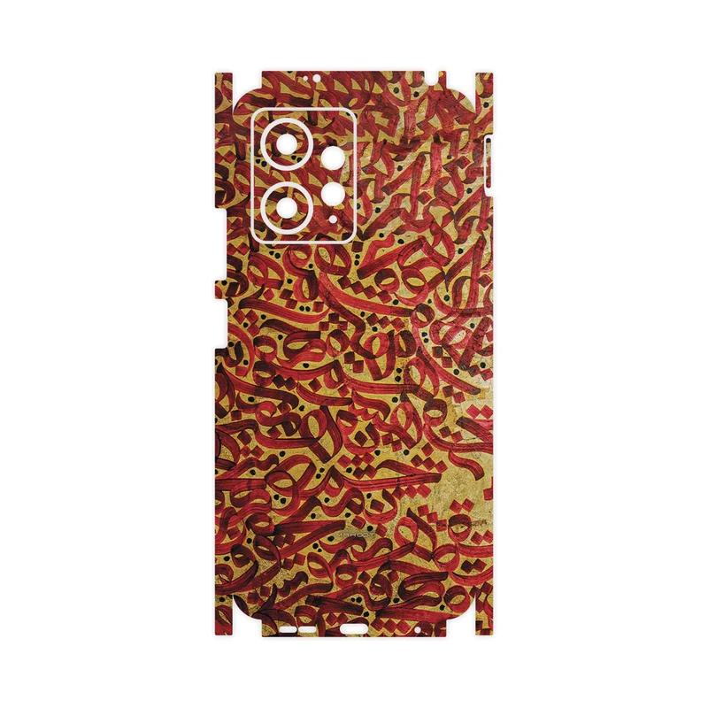 برچسب پوششی ماهوت مدل Nastaliq_6-FullSkin مناسب برای گوشی موبایل شیائومی Redmi Note 12 4G
