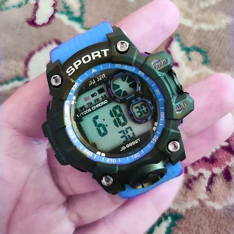 ساعت مچی دیجیتال مردانه مدل تک زمانه 0990