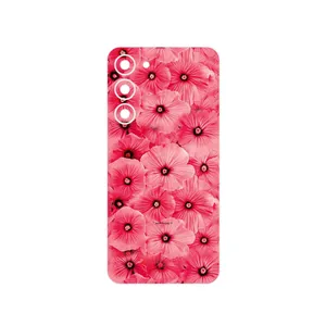 MAHOOT Pink_Flower Cover Sticker for Samsung Galaxy S23 Plus