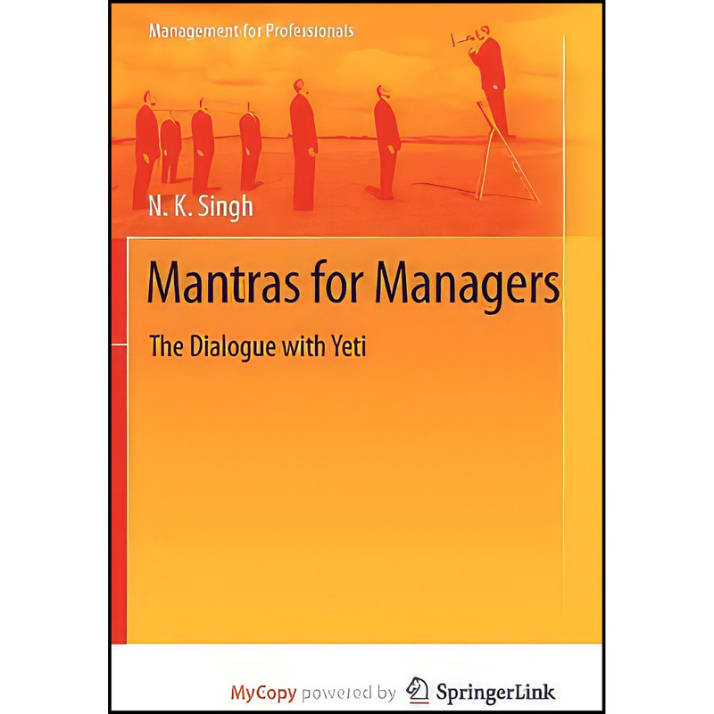 کتاب Mantras for Managers اثر N. K. Singh انتشارات Springer