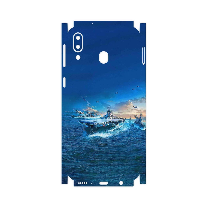 برچسب پوششی ماهوت مدل Warship-FullSkin مناسب برای گوشی موبایل سامسونگ Galaxy M20