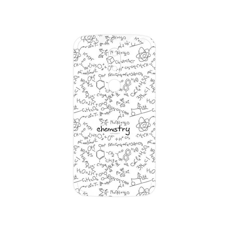 برچسب پوششی ماهوت مدل Chemistry Science مناسب برای گوشی موبایل موتورولا Moto M