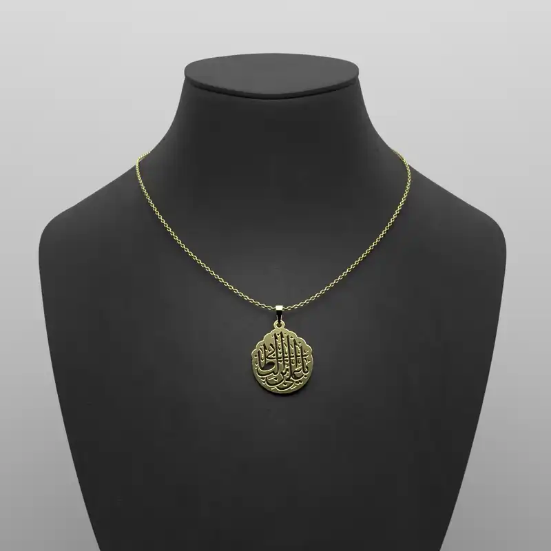 گردنبند طلا 18 عیار زنانه مدوپد مدل کاکتوس کد CA10961