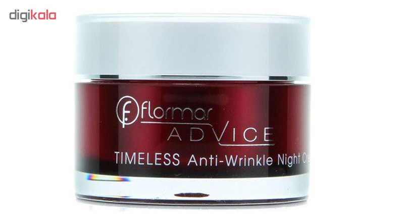 کرم ضد چروک فلورمار مدل شب Night timeless حجم 50 میلی لیتر