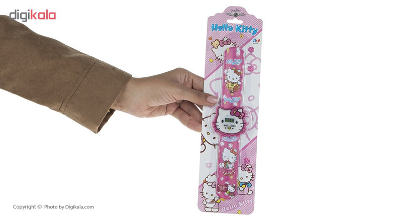 ساعت مچی دیجیتالی بچگانه گودیر مدل Hello Kitty ساعت مچی دیجیتالی بچگانه گودیر مدل Hello Kitty