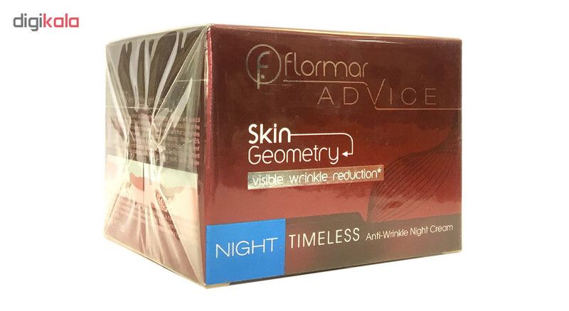 کرم ضد چروک فلورمار مدل شب Night timeless حجم 50 میلی لیتر