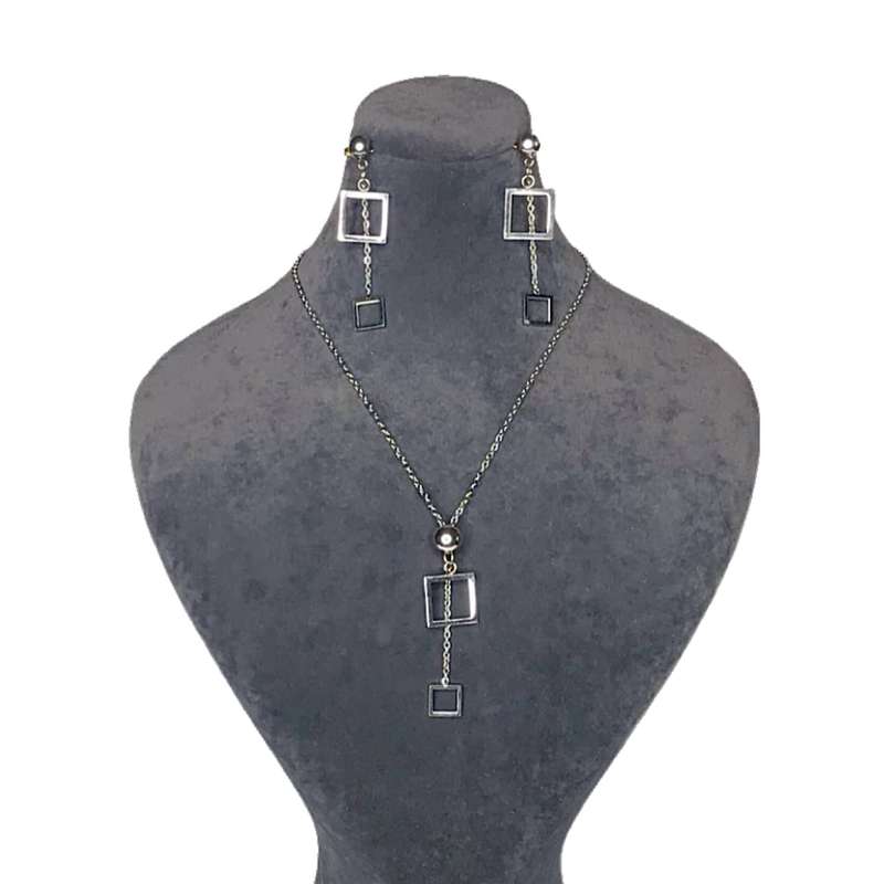 نیم ست زنانه مدل مربع