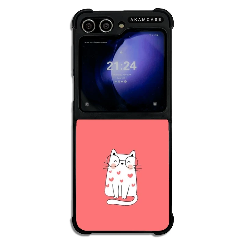 کاور آکام مدل AMCWSGZFLIP5-CATS5 مناسب برای گوشی موبایل سامسونگ Galaxy Z Flip 5
