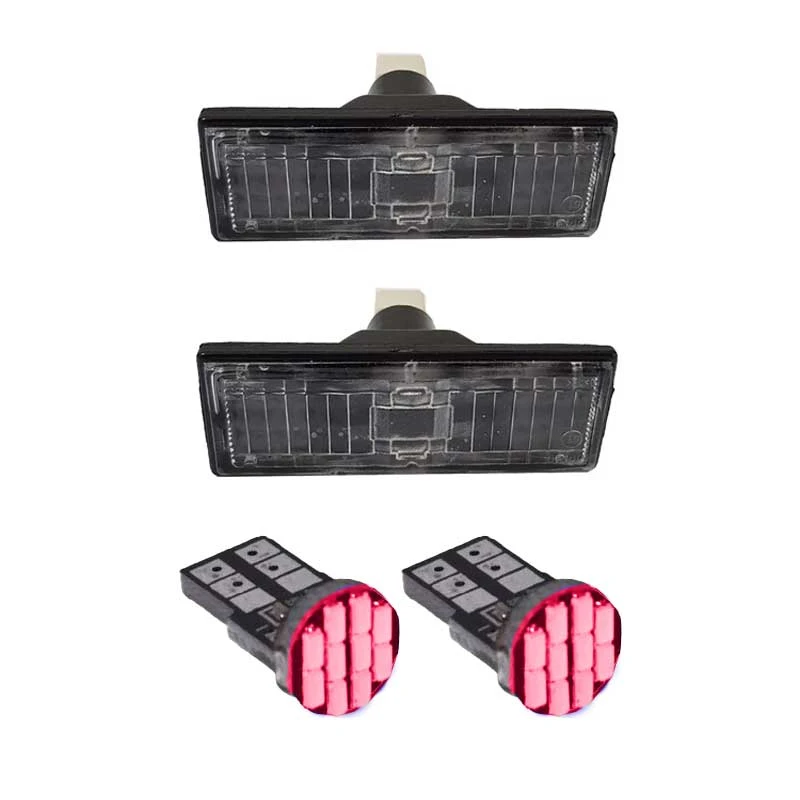 چراغ پلاک خودرو کالانیکس مدل EK-SAMANDRED-10705 مناسب برای سمند   به همراه لامپ مجموعه 4 عددی