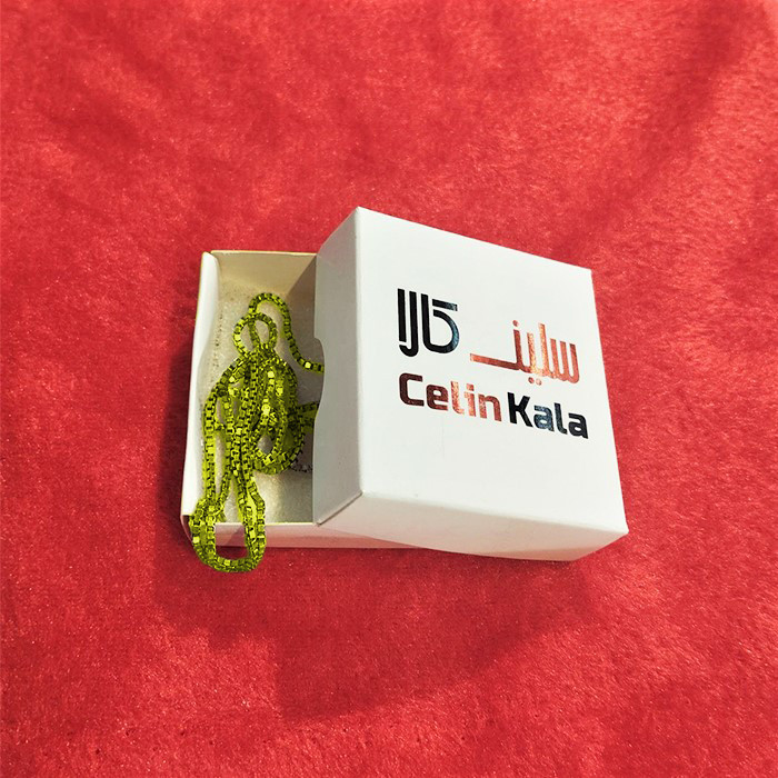 زنجیر نقره زنانه سلین کالا مدل فیگارو کد W3.5 - T50