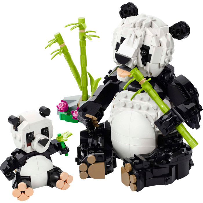 لگو سری کریتور مدل Wild Animals: Panda Family کد 31165