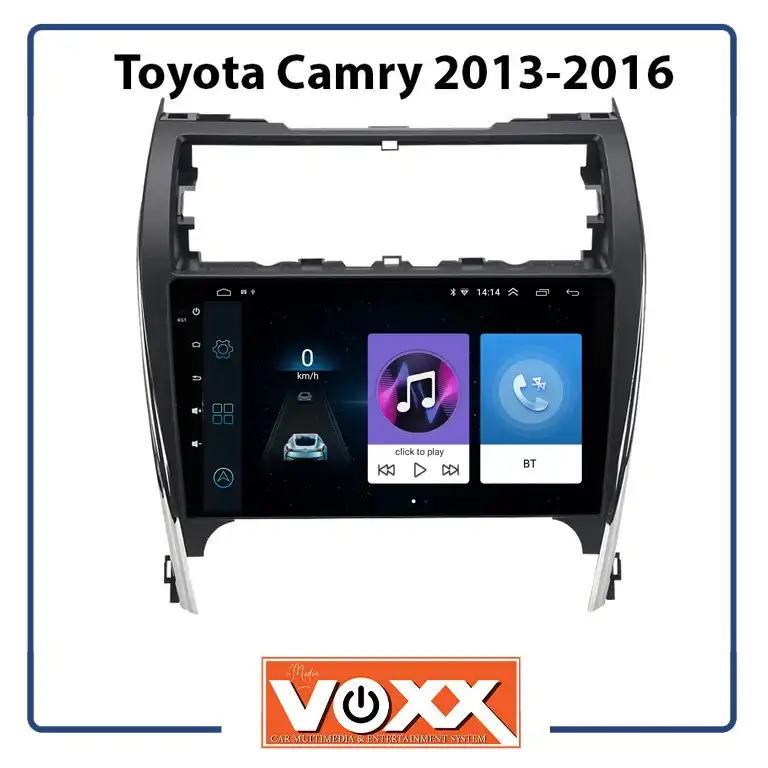 پخش کننده خودرو ووکس مدل  13-16 C100 مناسب برای تویوتا کمری