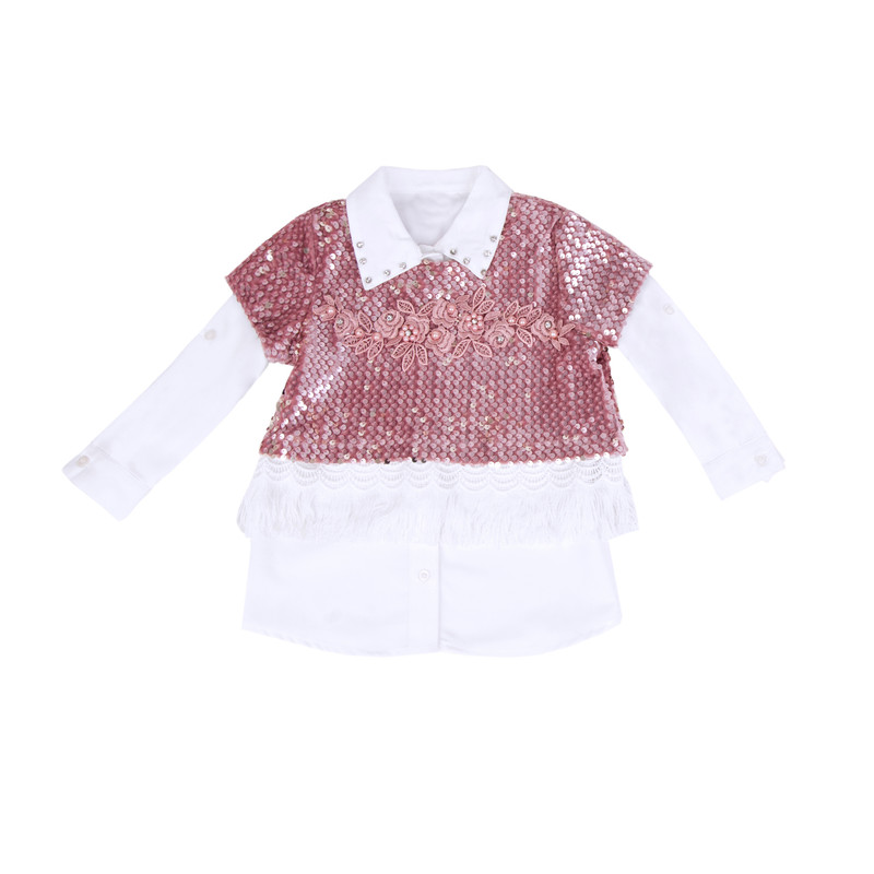 ست 3 تکه لباس دخترانه مدل آويسا کد 010156