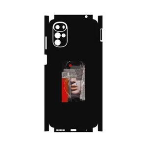 MAHOOT Collage of Mouth-FullSkin Cover Sticker for Motorola Moto G22