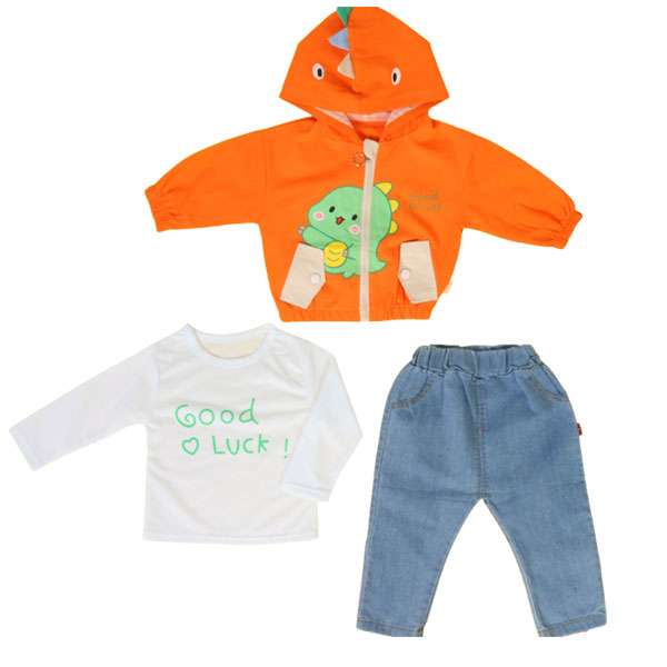 ست 3 تکه لباس نوزادی مدل psb87m