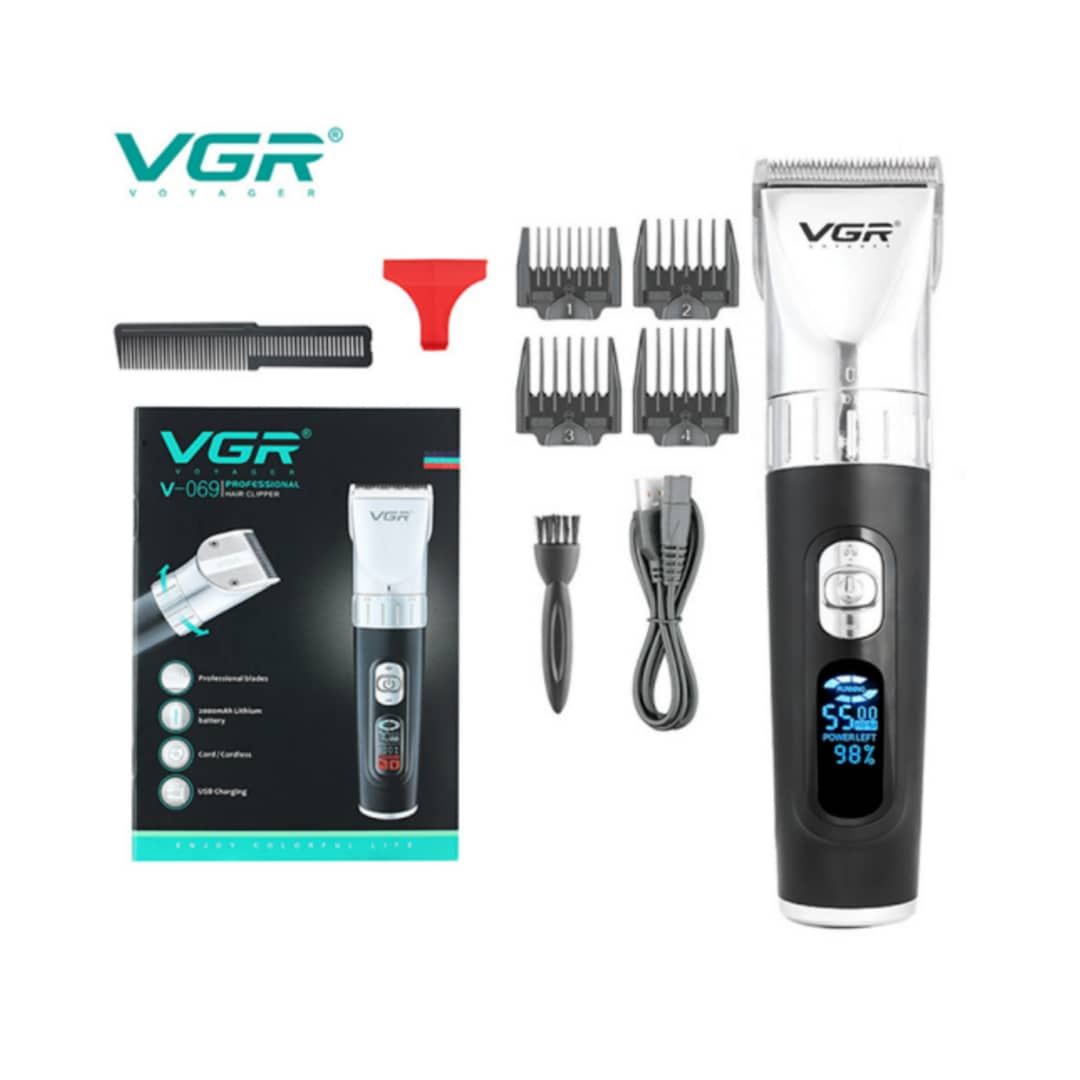 ماشین اصلاح موی سر و صورت وی جی ار مدل V-069 -  - 3