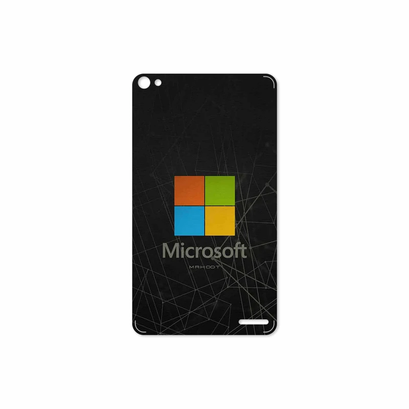 برچسب پوششی ماهوت مدل Microsoft-Logo مناسب برای تبلت هوآوی Mediapad X2 2015