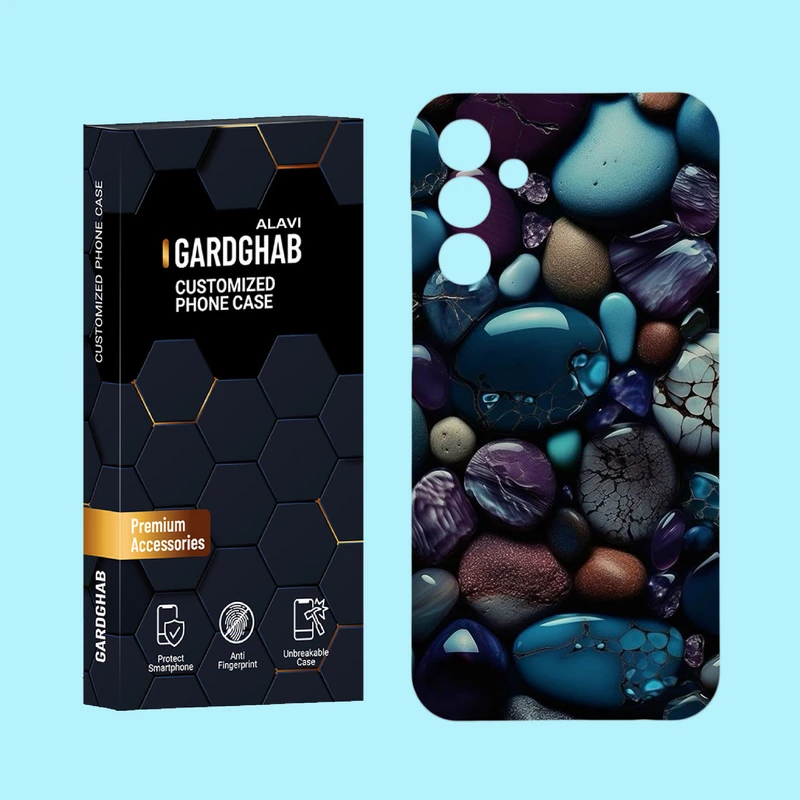 کاور گارد قاب علوی مدل هنری مناسب برای گوشی موبایل سامسونگ Galaxy F15 5G