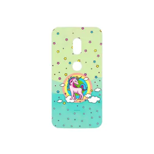 MAHOOT Rainbow unicorn adventure Cover Sticker for Motorola Moto G4 Play