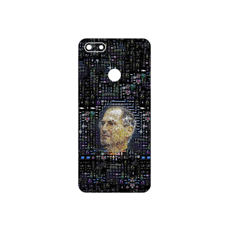 برچسب پوششی ماهوت مدل Collage of Steve Jobs 2 مناسب برای گوشی موبایل موتورولا Moto E6 Play