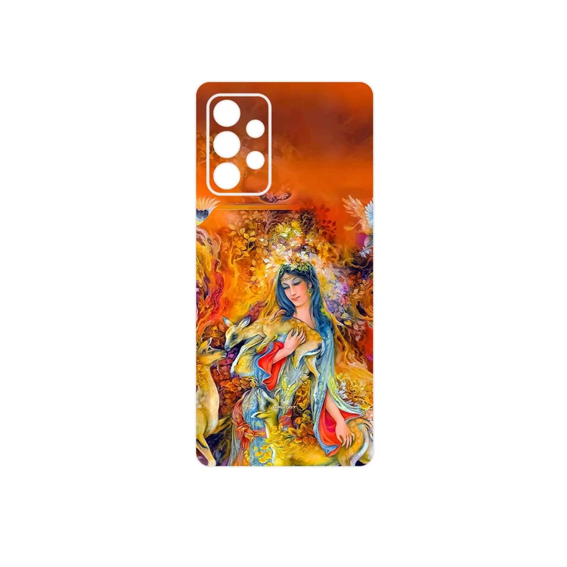 برچسب پوششی ماهوت مدل Persian miniature 2 مناسب برای گوشی موبایل سامسونگ Galaxy A53 5G