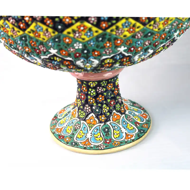 میوه خوری میناکاری مدل گزی کد s18