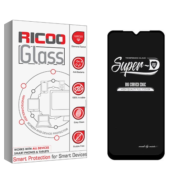 محافظ صفحه نمایش ریکو مدل RiC2 SuperD مناسب برای گوشی موبایل سامسونگ Galaxy A10 / M10 / M01s